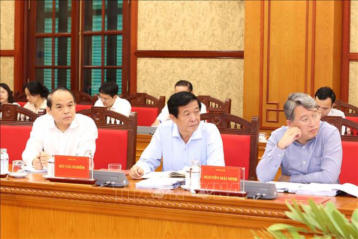 Tổng Bí thư chủ trì Phiên họp về phòng, chống tham nhũng, lãng phí, tiêu cực- Ảnh 6.