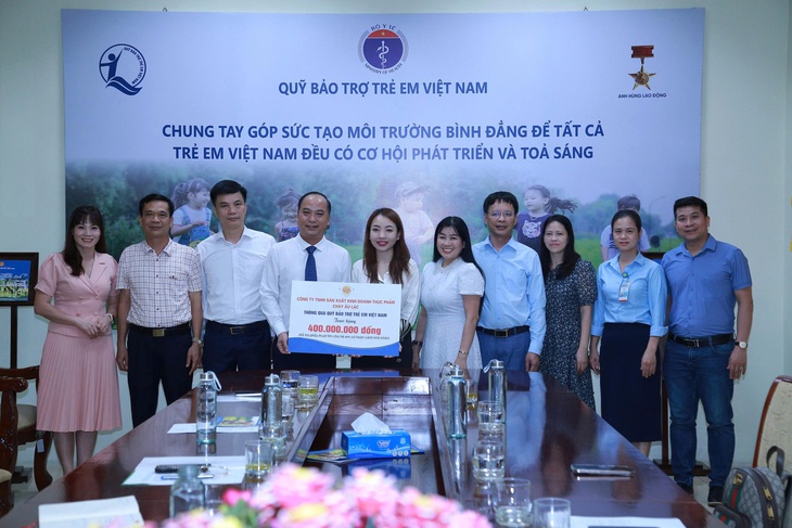 Tiếp nhận 400 triệu hỗ trợ phẫu thuật tim cho trẻ có hoàn cảnh đặc biệt, khó khăn - Ảnh 1.
