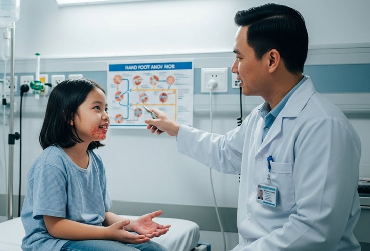Trẻ bị tay chân miệng có thể tử vong nhanh chóng nếu gặp biến chứng chủng virus EV71 - Ảnh 1.