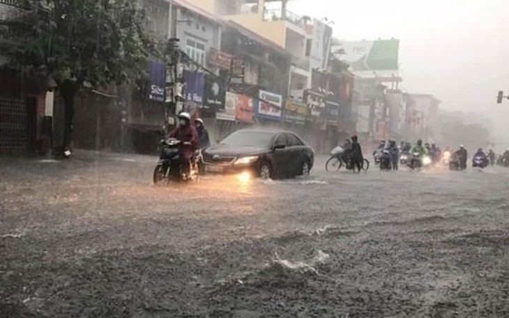 Những khu vực có nguy cơ ngập úng trong đợt mưa lớn từ đêm nay