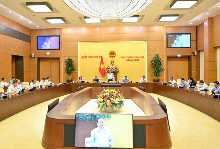 UBTVQH cho ý kiến bước đầu việc chuẩn bị Kỳ họp thứ 10, Quốc hội khóa XV- Ảnh 1. UBTVQH cho ý kiến bước đầu việc chuẩn bị Kỳ họp thứ 10, Quốc hội khóa XV- Ảnh 1.