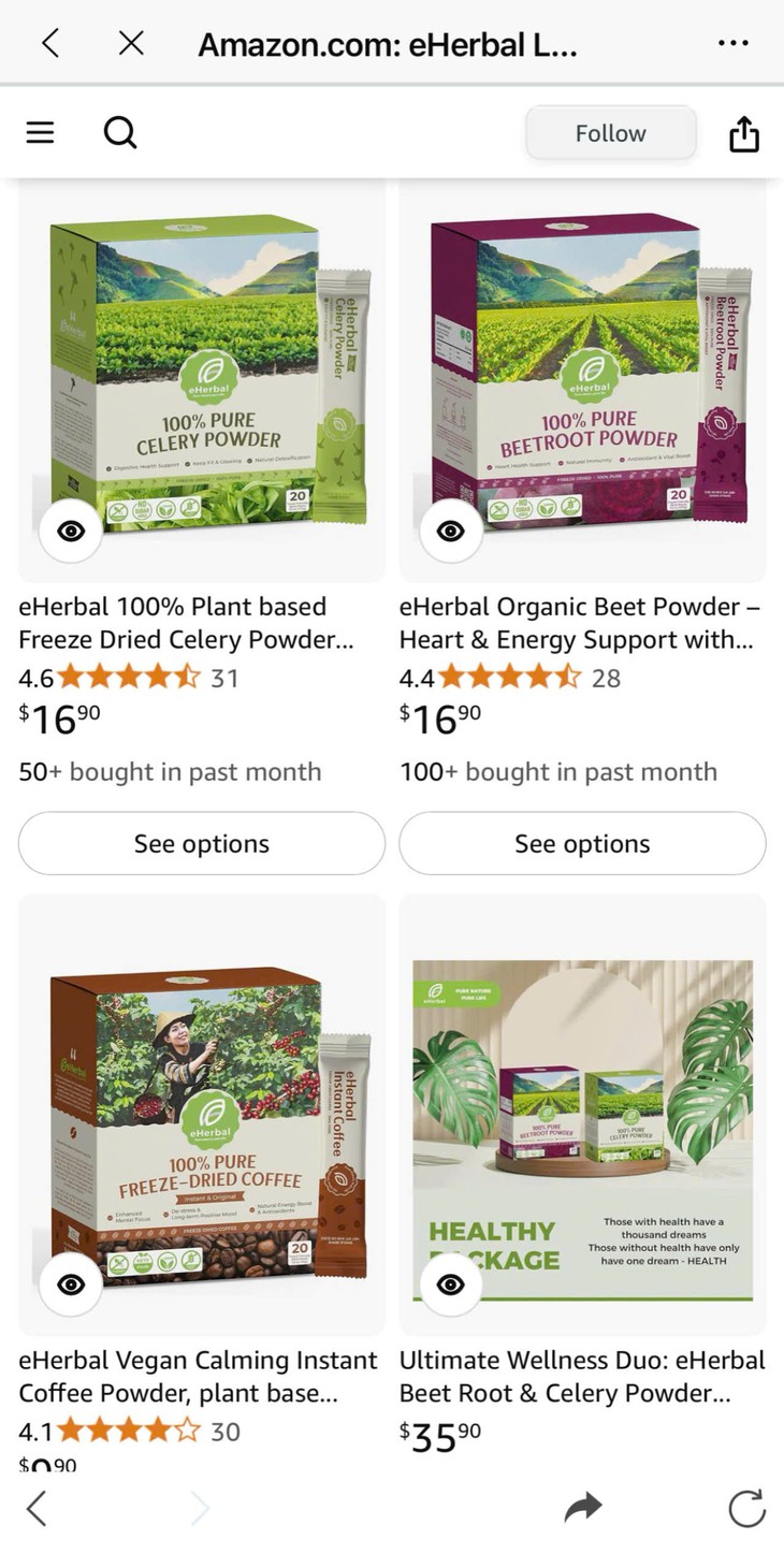 eHerbal - Hành trình tử tế của một thương hiệu Việt trên Amazon- Ảnh 1.