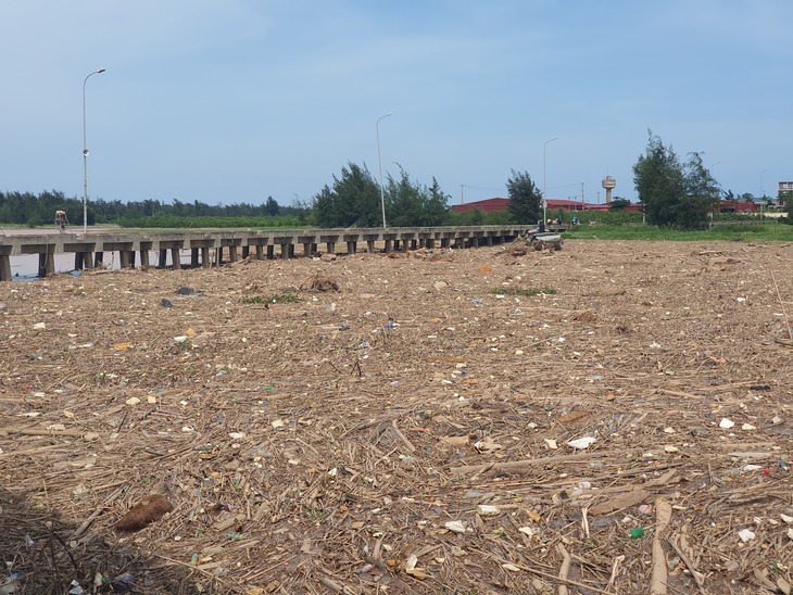Người dân Hà Tĩnh lo lắng vì hàng trăm tấn rác chặn luồng lạch- Ảnh 7.