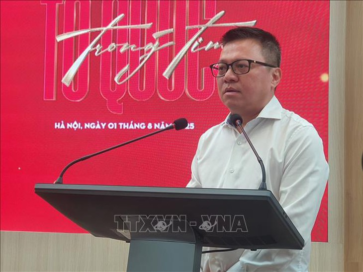 Công bố chương trình nghệ thuật chính luận 'Tổ quốc trong tim'- Ảnh 1. Công bố chương trình nghệ thuật chính luận 'Tổ quốc trong tim'- Ảnh 1.