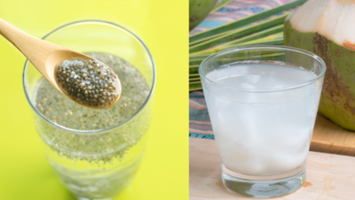 Ngâm hạt chia với nước dừa: 5 lý do nên uống hạt chia mỗi sáng