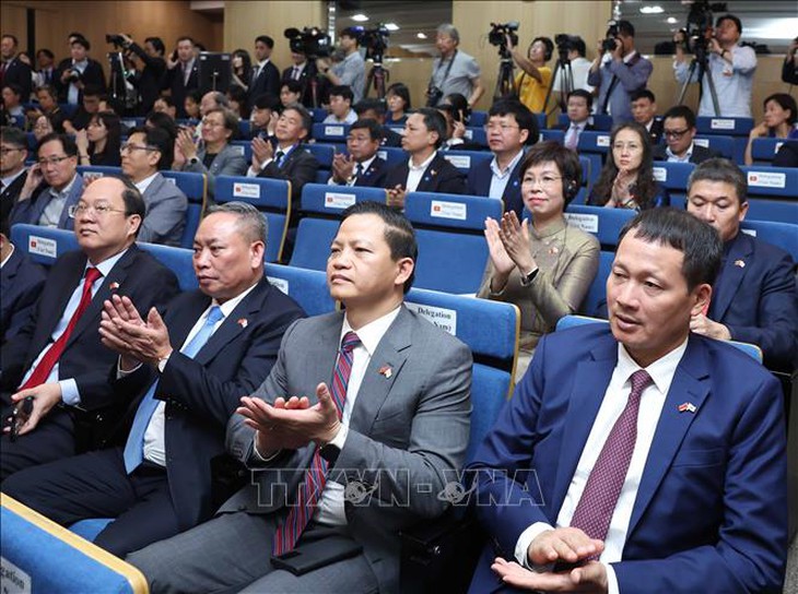 Tổng Bí thư Tô Lâm phát biểu chính sách tại Trường Đại học Yonsei của Hàn Quốc- Ảnh 6. Tổng Bí thư Tô Lâm phát biểu chính sách tại Trường Đại học Yonsei của Hàn Quốc- Ảnh 6.