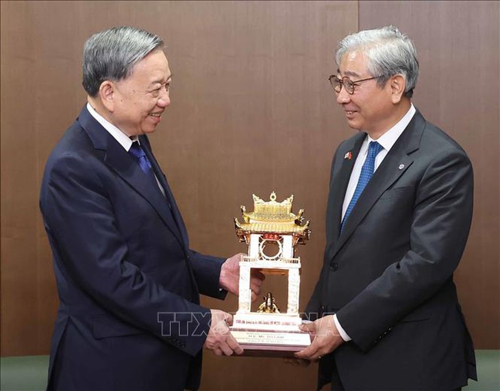 Tổng Bí thư Tô Lâm phát biểu chính sách tại Trường Đại học Yonsei của Hàn Quốc- Ảnh 4. Tổng Bí thư Tô Lâm phát biểu chính sách tại Trường Đại học Yonsei của Hàn Quốc- Ảnh 4.