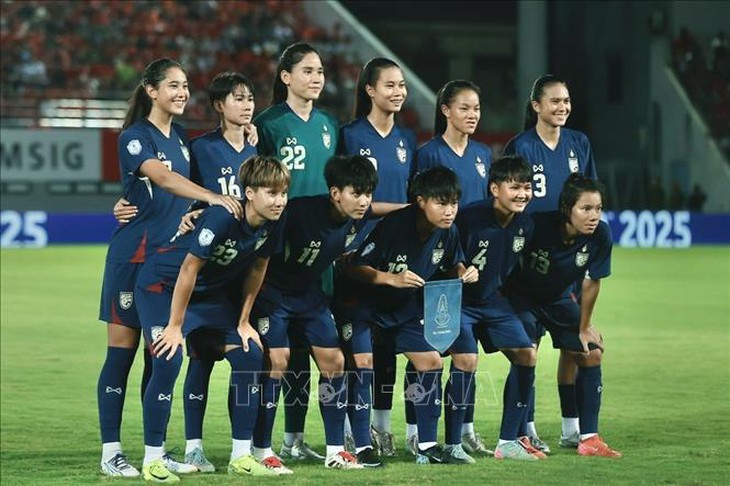 Giải Vô địch bóng đá nữ Đông Nam Á 2025: Việt Nam thắng kịch tính Thái Lan- Ảnh 3. Giải Vô địch bóng đá nữ Đông Nam Á 2025: Việt Nam thắng kịch tính Thái Lan- Ảnh 3.