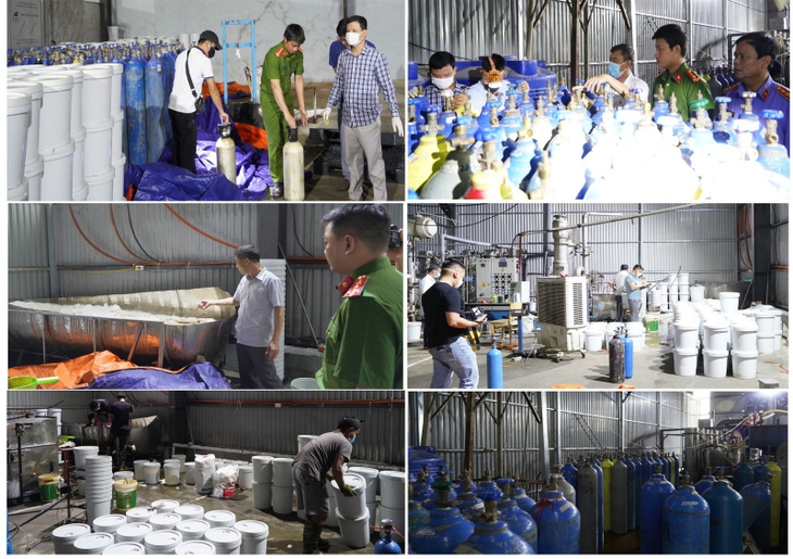 Công an Thanh Hóa lập chiến công xuất sắc, triệt phá đường dây sản xuất và buôn bán khí cười liên tỉnh- Ảnh 5. Công an Thanh Hóa lập chiến công xuất sắc, triệt phá đường dây sản xuất và buôn bán khí cười liên tỉnh- Ảnh 5.
