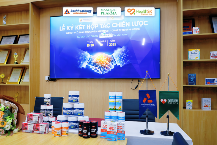 Maxtrust Pharma và HealthSK ký kết hợp tác chiến lược: nâng tầm phân phối sản phẩm chăm sóc sức khỏe chuẩn quốc tế- Ảnh 2.