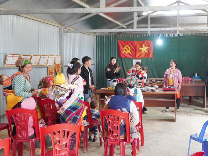 Nỗ lực cải thiện dinh dưỡng cho trẻ em vùng cao- Ảnh 1.