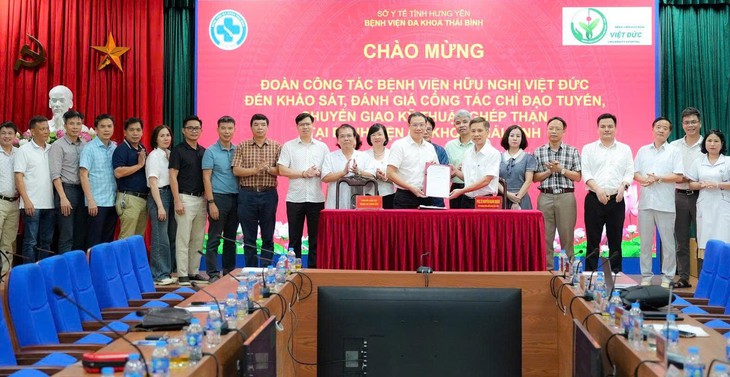 Bệnh viện Hữu nghị Việt Đức hỗ trợ, chuyển giao kỹ thuật ghép thận cho Bệnh viện Đa khoa Thái Bình- Ảnh 1. Bệnh viện Hữu nghị Việt Đức hỗ trợ, chuyển giao kỹ thuật ghép thận cho Bệnh viện Đa khoa Thái Bình- Ảnh 1.