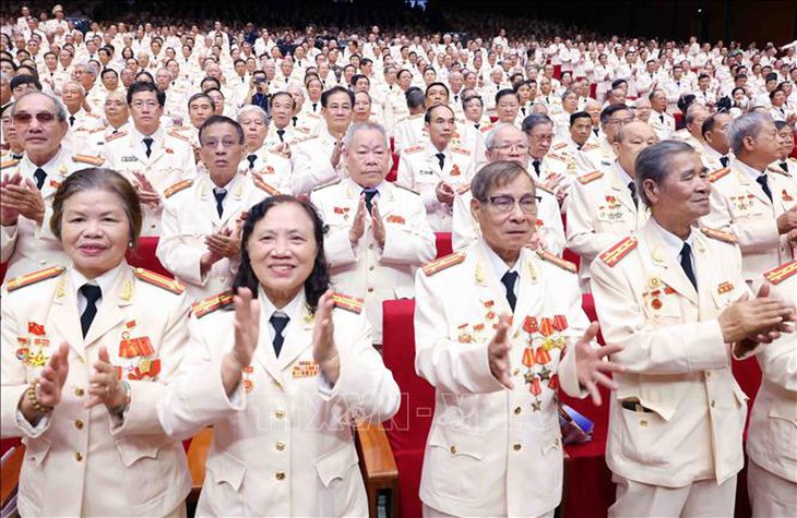 Tổng Bí thư Tô Lâm dự Lễ kỷ niệm 80 năm Ngày truyền thống Công an nhân dân- Ảnh 5.