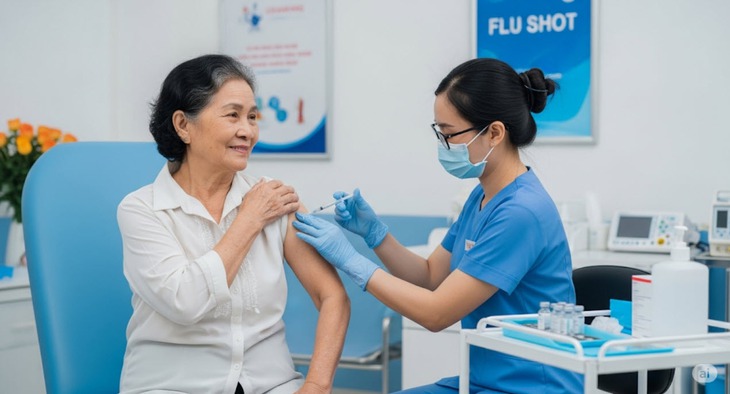 Người cao tuổi cần tiêm ngay 3 loại vaccine bảo vệ sức khỏe- Ảnh 1. Người cao tuổi cần tiêm ngay 3 loại vaccine bảo vệ sức khỏe- Ảnh 1.