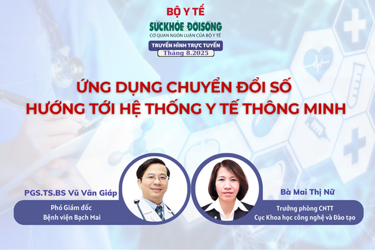 Truyền hình trực tuyến: Bệnh án điện tử - Ứng dụng chuyển đổi số hướng tới hệ thống y tế thông minh- Ảnh 1. Truyền hình trực tuyến: Bệnh án điện tử - Ứng dụng chuyển đổi số hướng tới hệ thống y tế thông minh- Ảnh 1.