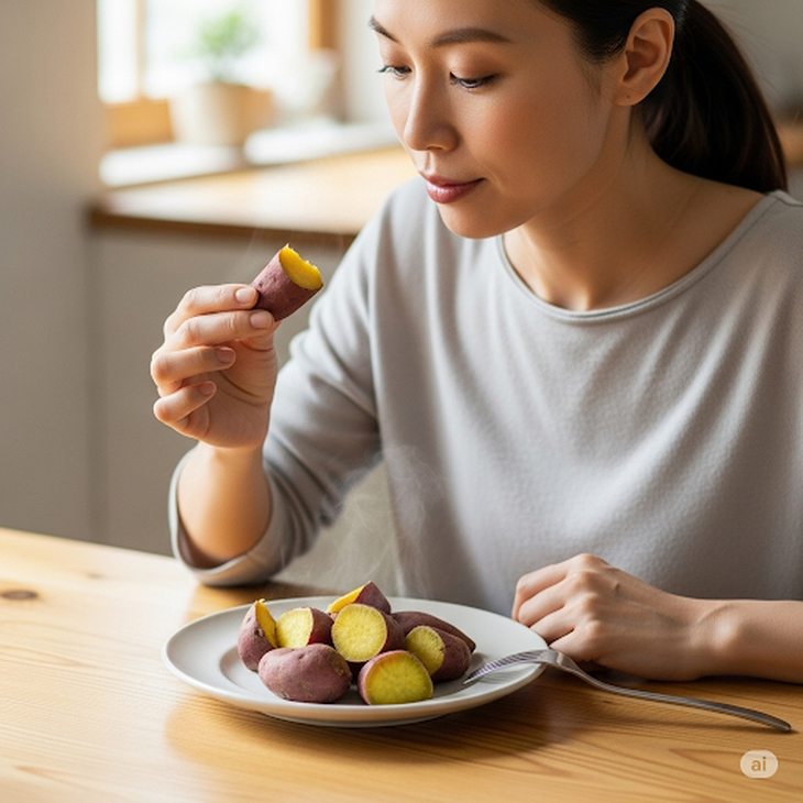 Ăn khoai lang thay cơm để giảm cân: Lợi ích và những điều cần lưu ý- Ảnh 1.