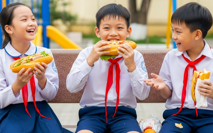 Học sinh có được mang đồ ăn vào trường?