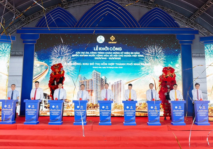 Khánh Hòa khởi công 4 dự án lớn chào mừng 80 năm Quốc khánh 2/9- Ảnh 1.