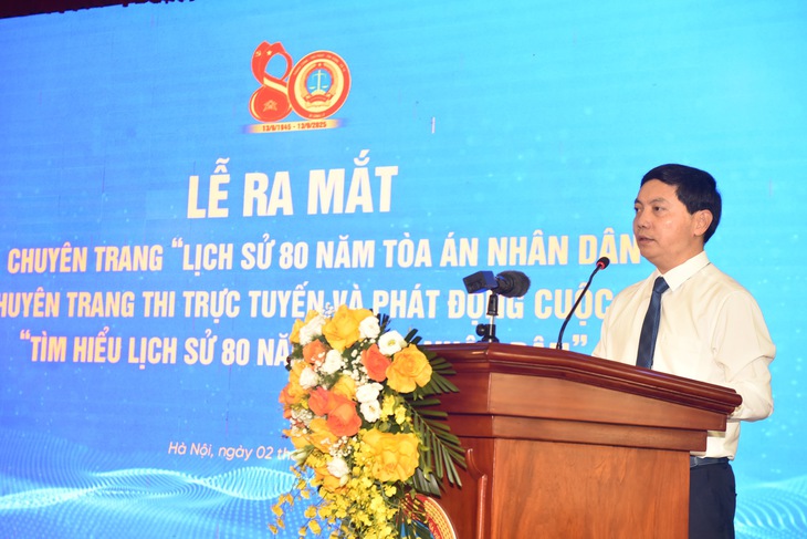 TBT Báo Công lý Trần Đức Vinh.