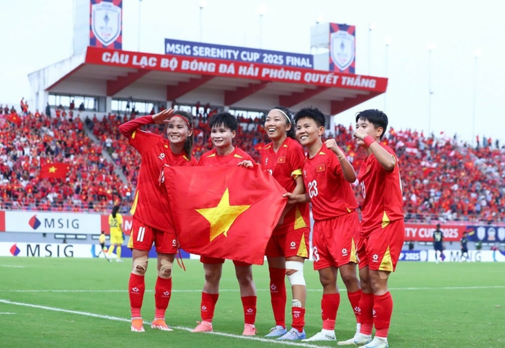 Bước đệm để tuyển nữ Việt Nam hướng đến SEA Games 33- Ảnh 1. Bước đệm để tuyển nữ Việt Nam hướng đến SEA Games 33- Ảnh 1.