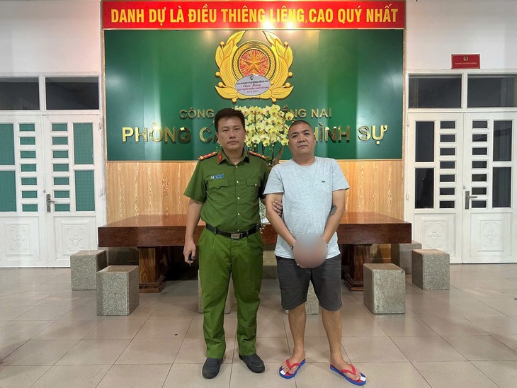Đồng Nai: Đối tượng giang hồ 'cộm cán' Tuấn trọc sa lưới- Ảnh 1.