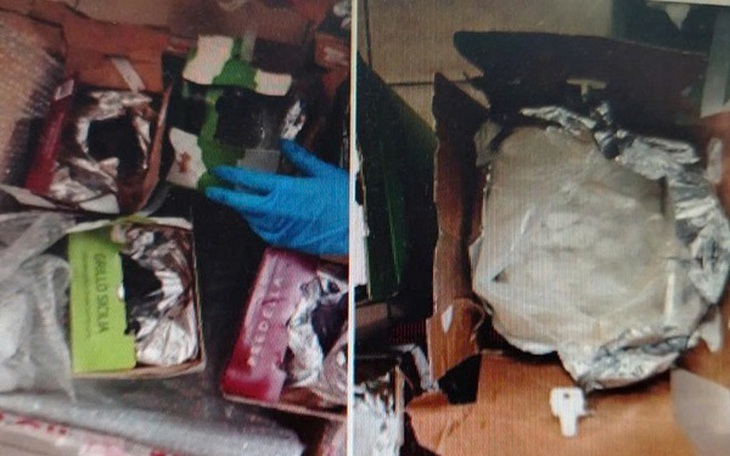 Hà Nội: Bắt gần 1 tạ ma tuý giấu trong thùng rượu vang