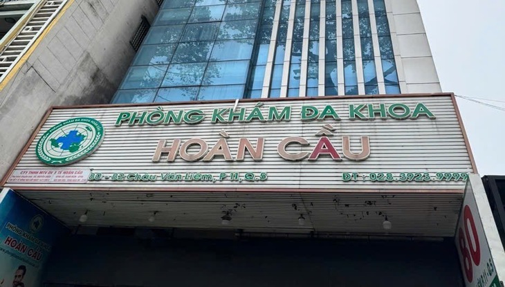 Xử phạt phòng khám Đa khoa Hoàn Cầu khám chữa bệnh vượt quá phạm vi chuyên môn- Ảnh 1.