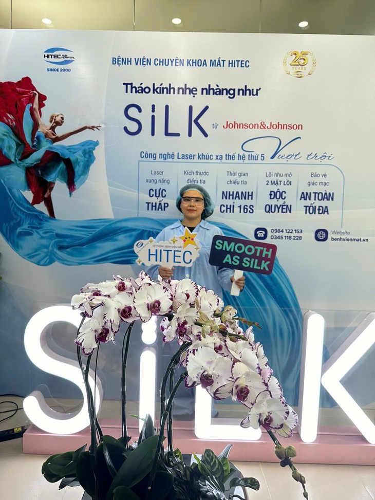 SILK – công nghệ mổ cận êm như lụa, phục hồi nhanh chóng- Ảnh 2.