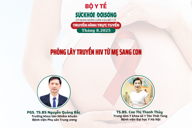 Truyền hình trực tuyến: Phòng lây truyền HIV từ mẹ sang con- Ảnh 1. Truyền hình trực tuyến: Phòng lây truyền HIV từ mẹ sang con- Ảnh 1.