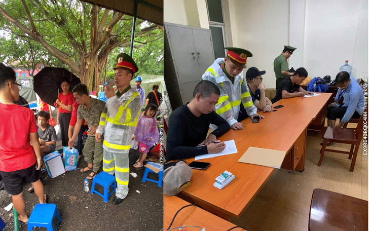 Xử phạt nhiều trường hợp giữ chỗ, bán ghế khi xem sơ duyệt diễu binh, diễu hành - Ảnh 3.