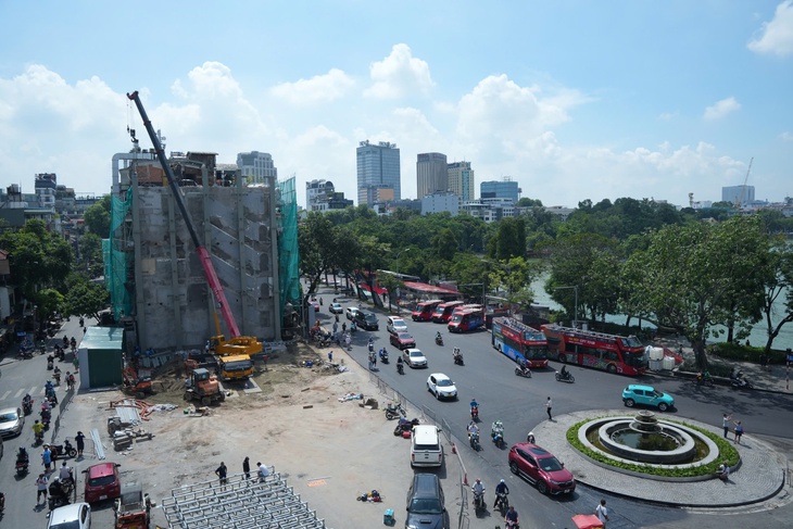 Tuyến metro số 2 sẽ có nhà ga ngầm đặc biệt 4 tầng sát hồ Gươm- Ảnh 2. Tuyến metro số 2 sẽ có nhà ga ngầm đặc biệt 4 tầng sát hồ Gươm- Ảnh 2.
