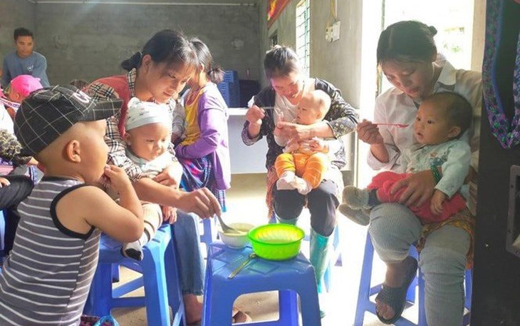 Dinh dưỡng cho trẻ trong giai đoạn ăn bổ sung ở vùng dân tộc thiểu số và miền núi
