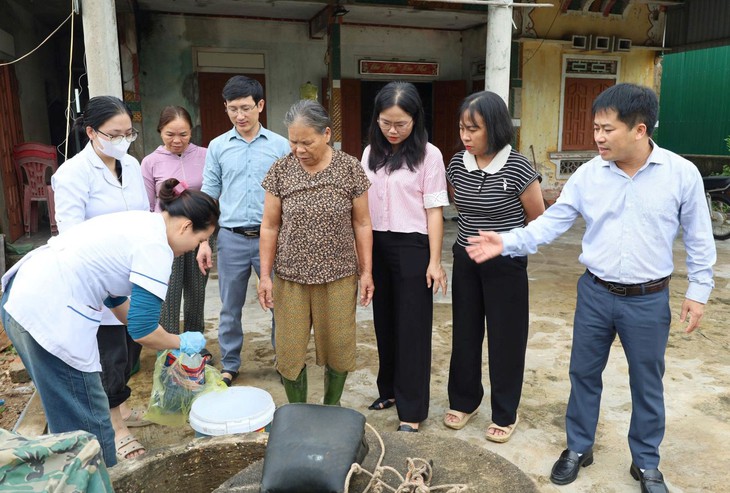 Hà Tĩnh chủ động phòng chống dịch bệnh sau mưa bão- Ảnh 1.