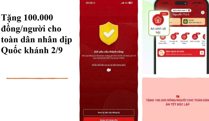 Công an Hải Phòng cảnh báo đối tượng xấu lợi dụng thông tin nhận tiền hỗ trợ kỷ niệm 80 năm Quốc khánh 2/9 thực hiện hành vi lừa đảo 
 - Ảnh 1.