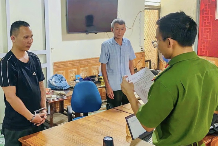 Bắt kẻ giả danh công an cướp tài sản ở Lào Cai- Ảnh 1.