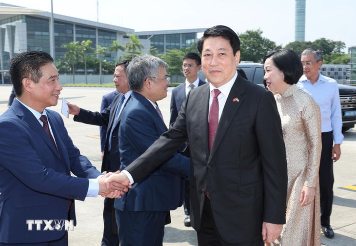 Chủ tịch nước Lương Cường lên đường thăm cấp Nhà nước đến Ai Cập và Angola- Ảnh 1.