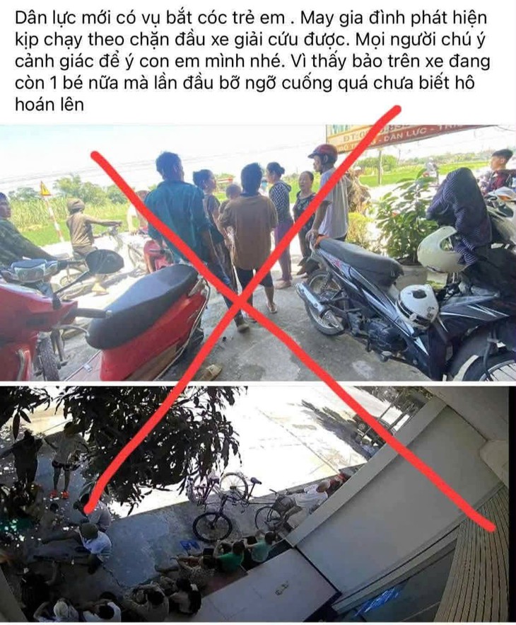 Cho trẻ đi nhờ xe bị loan tin bắt cóc- Ảnh 1.