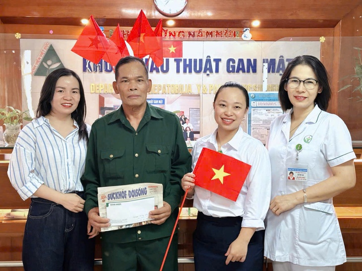 Niềm vui của cựu chiến binh bị u gan trước ngày Quốc khánh 2/9- Ảnh 1.