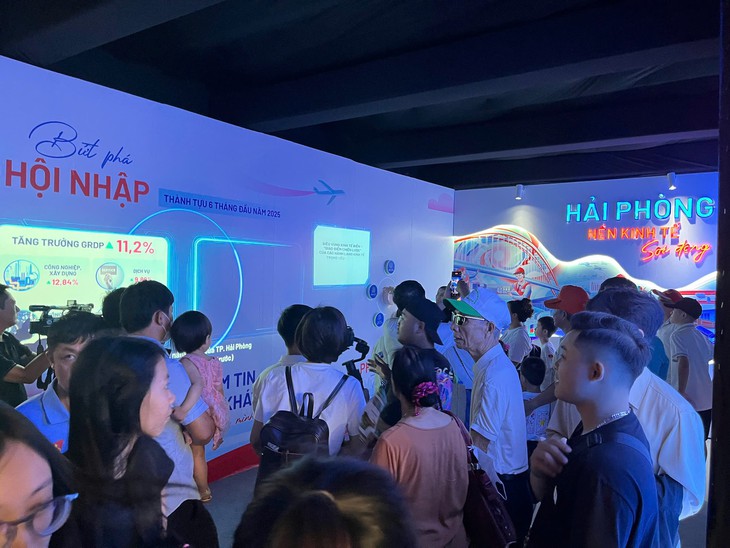 Hải Phòng khẳng định vị thế Vươn ra biển lớn tại Triển lãm 80 năm thành tựu đất nước- Ảnh 1.