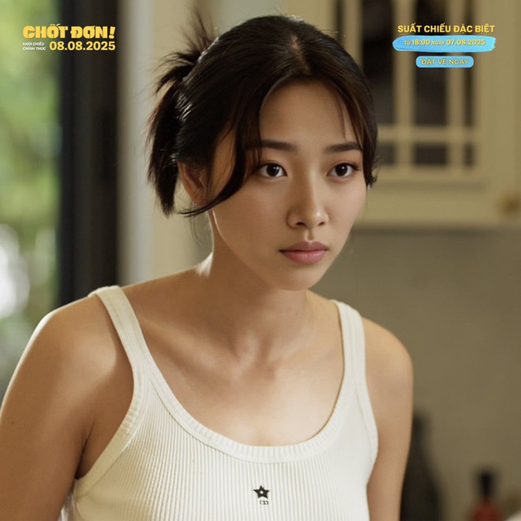 Cận cảnh 'diễn viên AI' thay thế Thùy Tiên trong phim 'Chốt đơn' gây tranh cãi- Ảnh 5.