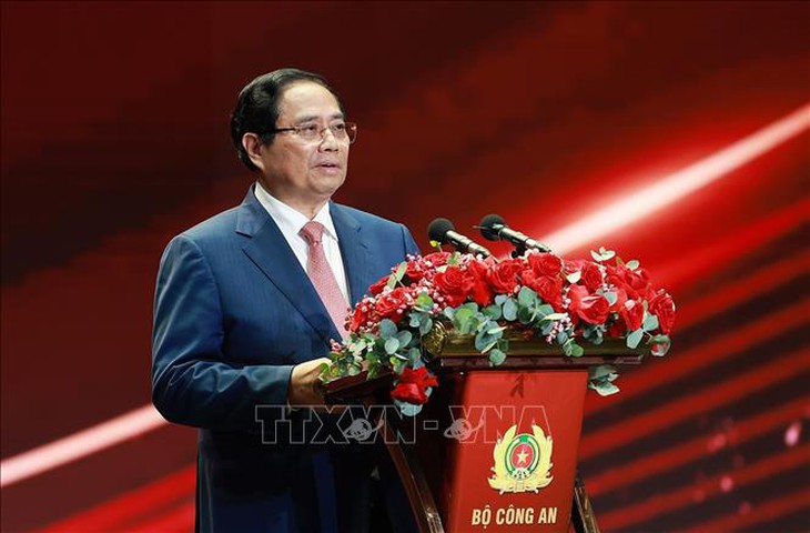 Thủ tướng Phạm Minh Chính: Công an nhân dân là "điểm tựa bình yên" của nhân dân