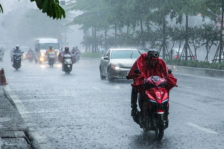 Đợt mưa dông ở miền Bắc kéo dài bao lâu?- Ảnh 2.