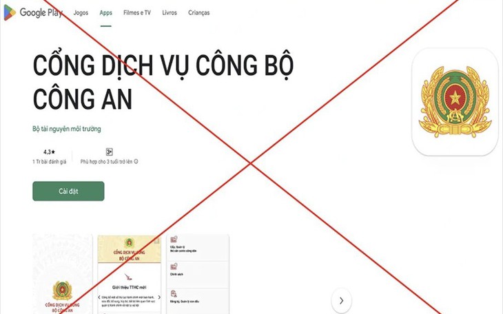 Cảnh báo lừa đảo chiếm đoạt tài sản bằng ứng dụng VNeID giả mạo  