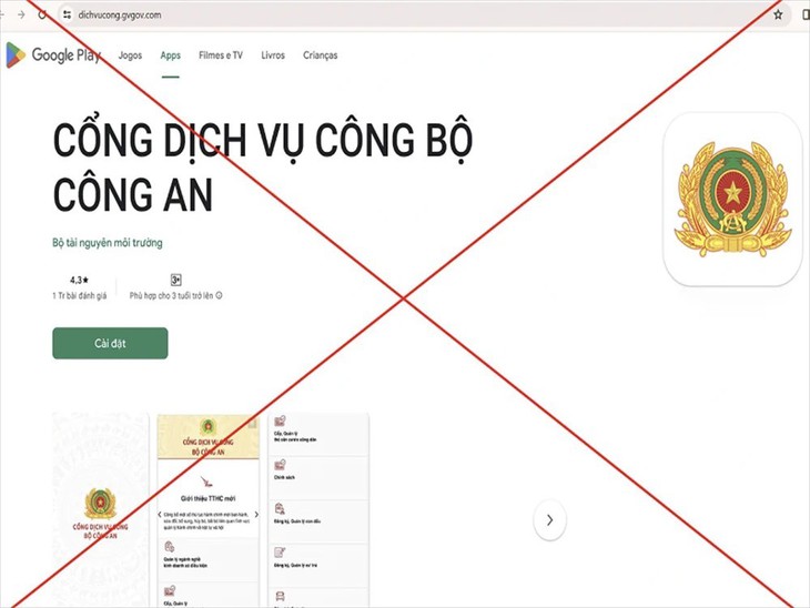 Cảnh báo lừa đảo chiếm đoạt tài sản bằng ứng dụng VNeID giả mạo
- Ảnh 1. Cảnh báo lừa đảo chiếm đoạt tài sản bằng ứng dụng VNeID giả mạo
- Ảnh 1.
