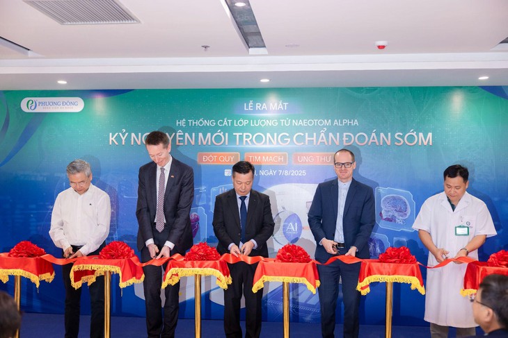 Ra mắt máy CT đếm Photon tại Bệnh viện Phương Đông- Ảnh 1.