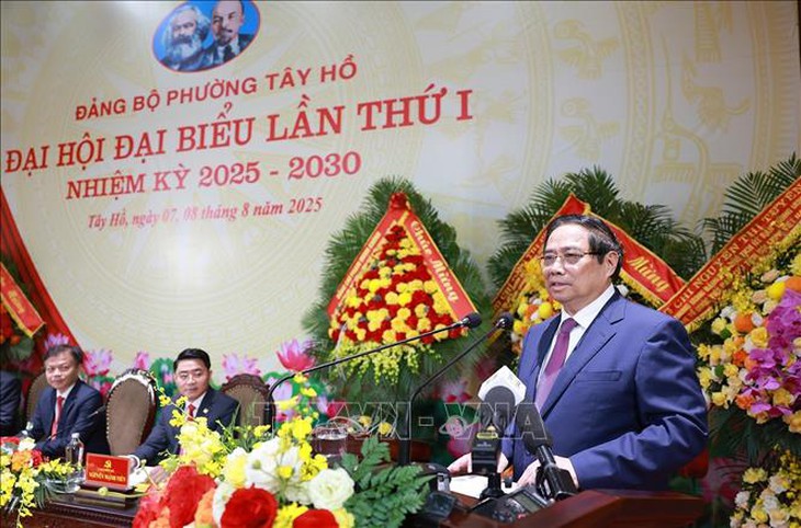 Thủ tướng Phạm Minh Chính: Xây dựng phường Tây Hồ kiểu mẫu, đi đầu trên tất cả các lĩnh vực- Ảnh 2.