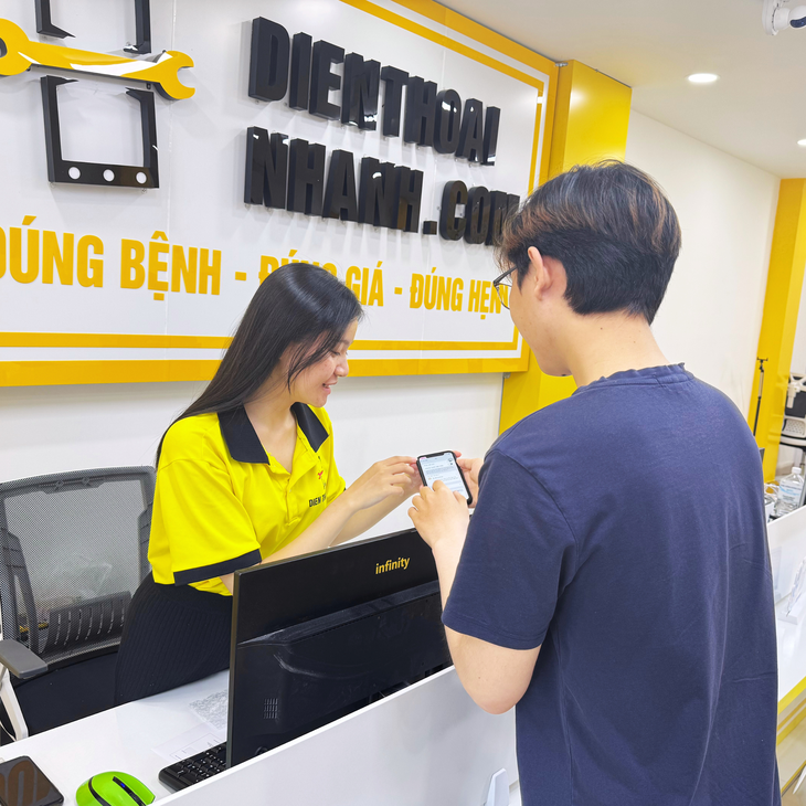 Điện Thoại Nhanh - Trung tâm sửa chữa iPhone đáng tin cậy tại TP.HCM- Ảnh 3. Điện Thoại Nhanh - Trung tâm sửa chữa iPhone đáng tin cậy tại TP.HCM- Ảnh 3.