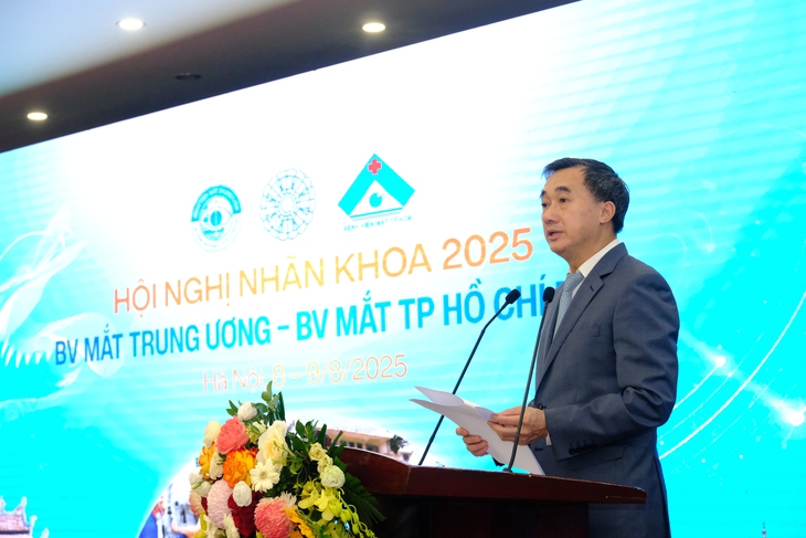 Thứ trưởng Bộ Y tế: Phát huy mọi nguồn lực để ngành mắt Việt Nam là một trong những mũi nhọn đổi mới của y học hiện đại- Ảnh 1. Thứ trưởng Bộ Y tế: Phát huy mọi nguồn lực để ngành mắt Việt Nam là một trong những mũi nhọn đổi mới của y học hiện đại- Ảnh 1.