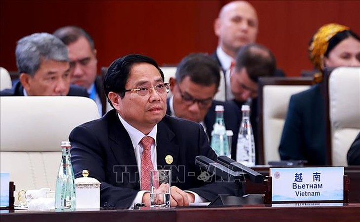 Thủ tướng dự Hội nghị Thượng đỉnh Tổ chức Hợp tác Thượng Hải mở rộng (SCO +)- Ảnh 2. Thủ tướng dự Hội nghị Thượng đỉnh Tổ chức Hợp tác Thượng Hải mở rộng (SCO +)- Ảnh 2.