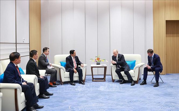 Thủ tướng Phạm Minh Chính hội kiến Tổng thống Nga Vladimir Putin- Ảnh 6. Thủ tướng Phạm Minh Chính hội kiến Tổng thống Nga Vladimir Putin- Ảnh 6.